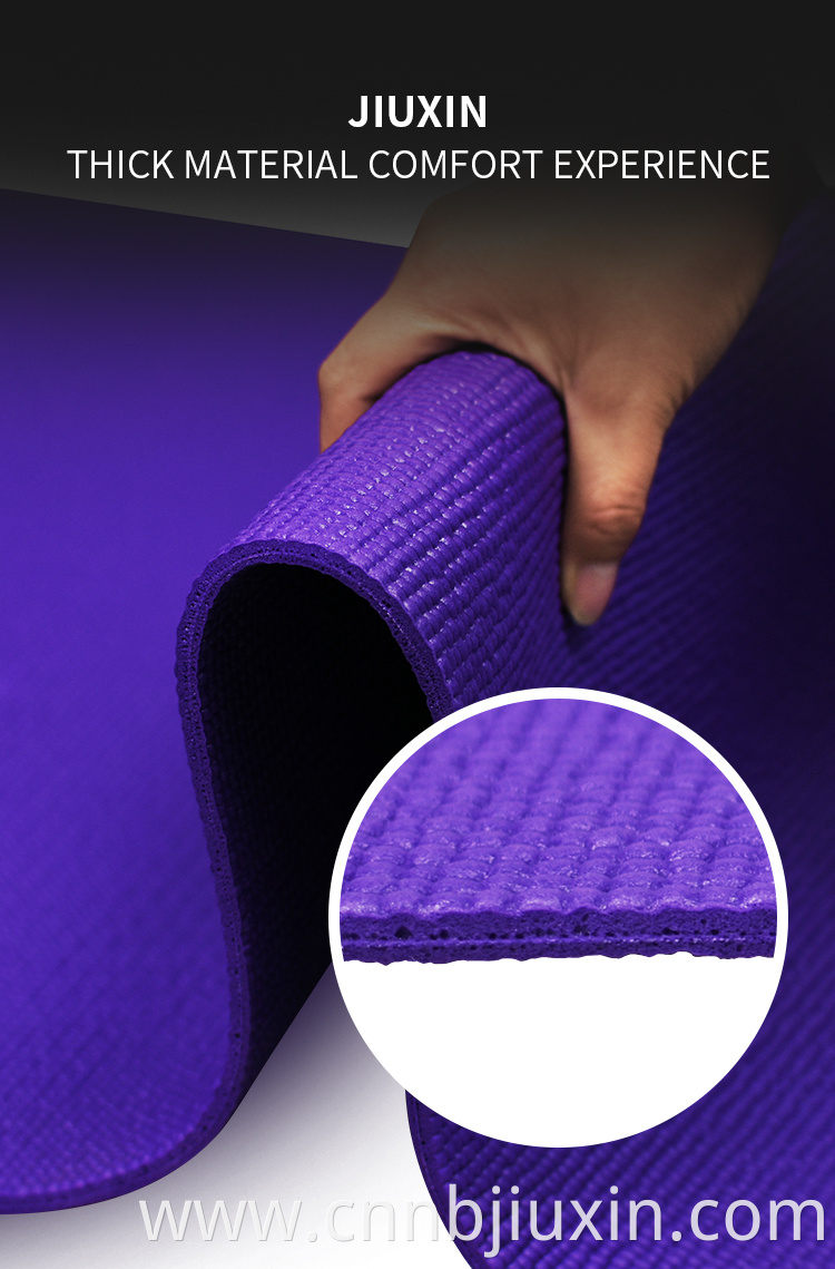 Monochrome PVC yoga mat